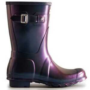 $180 HUNTER Nebula Original Shorty Rain Boot WATERPROOF SNOW WINER 9 (G10)